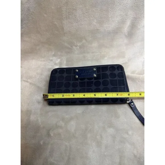 Kate‎ Spade Neda Thompson Street Noel Navy Zip Around Wallet - Picture 10 of 10